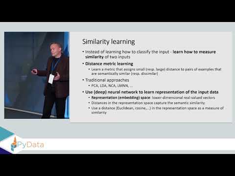Similarity learning using