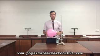 Physics Teacher Toolkit 'Floating Balloon Demonstration'