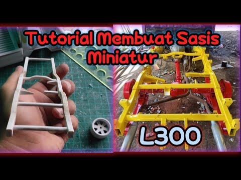 Cara Membuat Sasis L300 Dari Pvc ( How to make chasis miniature at home ) Handmade Cara Membuat Sasis L300 Dari Pvc ( How to make chasis miniature at home ) Handmade