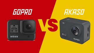 AKASO V50X vs GoPro 7 Black Video Comparison