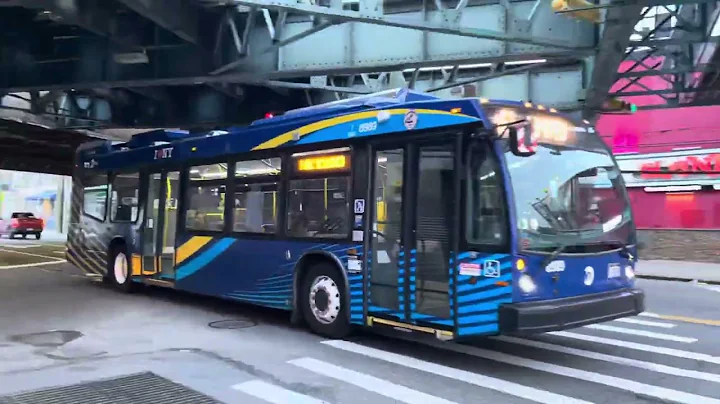 MTA Bus #8989 on the Q51 Limited to Ozone Park at Ozone Park