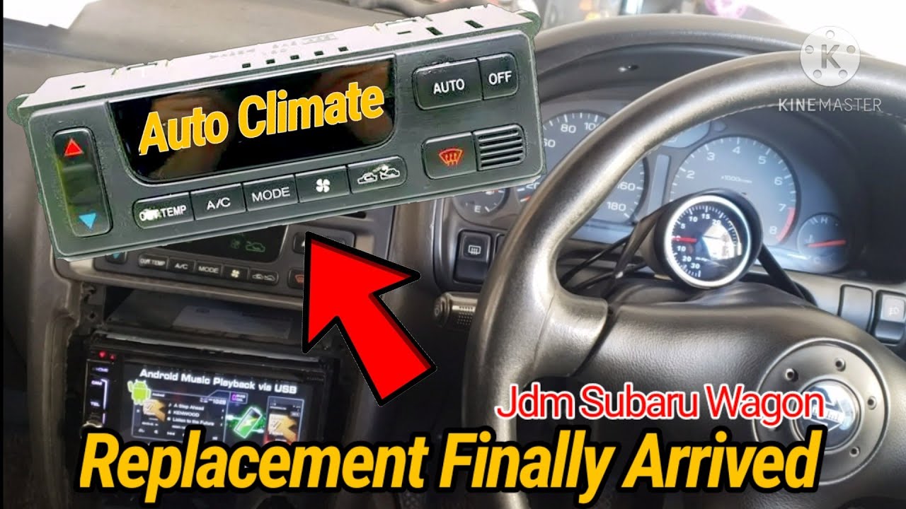 Part 2 Subaru CLIMATE Control, Final result is here. YouTube