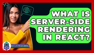 What Is Server-Side Rendering In React? - Next LVL Programming