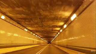 Driving Through 3 Pennsylvania Mountain Tunnels And Connecticut tunnel