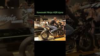 Kawasaki Ninja H2r Dyno  #shorts #kawasaki #motorcycle #youtubeshorts #beast #machine