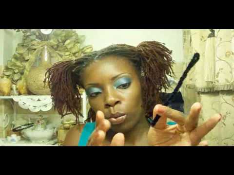 How to make pipe cleaner curl rods for locs! The curls are amazing! ➿