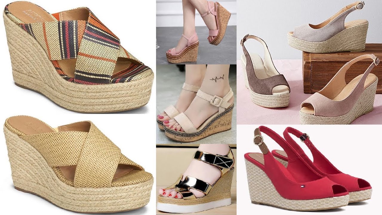 101 VERY LATEST WEDGES COLLECTION OF FOOTWEARS||VERY BEAUTIFUL WEDGES ...