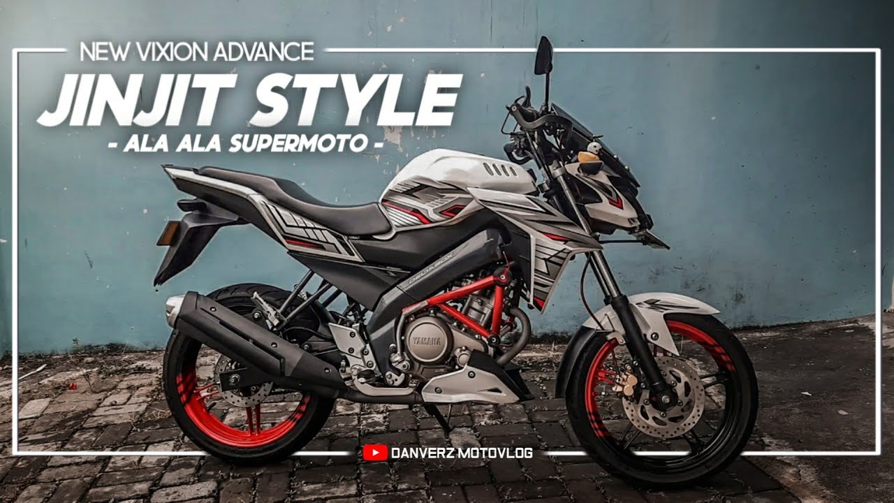 REVIEW NEW VIXION JINJIT STYLE Vixion Supermoto 2020 YouTube