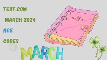 March 2024 Test.com Quizziz Codes! #cpce #quizziz #codes