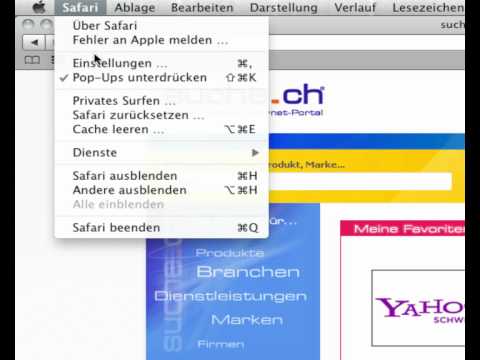 startpage in safari einrichten