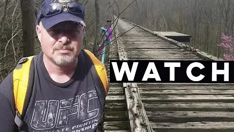 Richard Allen on Monon High Bridge! Delphi Indiana.