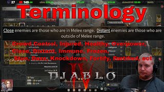 Diablo IV Beta - Terminology, What Does Crowd Control Effects Mean & More~!