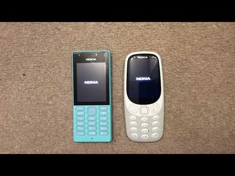 Nokia 216 vs Nokia 3310 (2017) Startup and Shutdown Speed Test