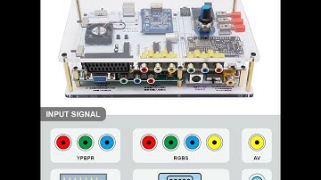 Modified GBS Control GBSC Video Converter: Scart RGBS & YPbPr Input | Best for Retro Game Consoles