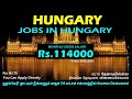 Jobs in Hungary | Jobs in Europe | Hungary Jobs Tamil | Foreign Jobs | Jobs Abroad | Velai Vaippugal