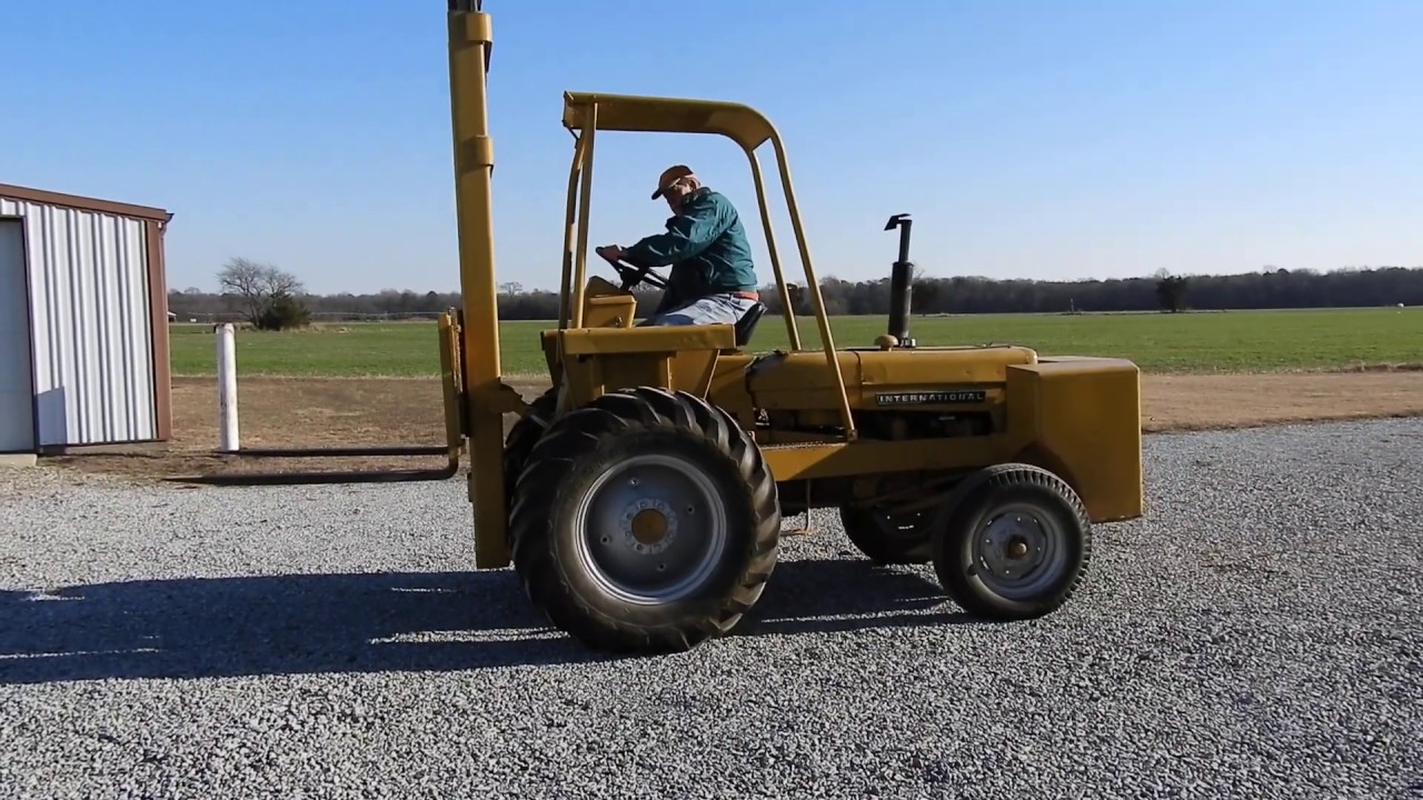 Late 1960’s International 4000 HD All Terrain Forklift YouTube