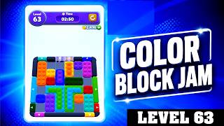 Color Block Jam Level 63 Walkthrough Guide
