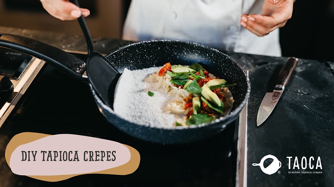 Prepare the perfect Brazilian tapioca crepes with TAOCA