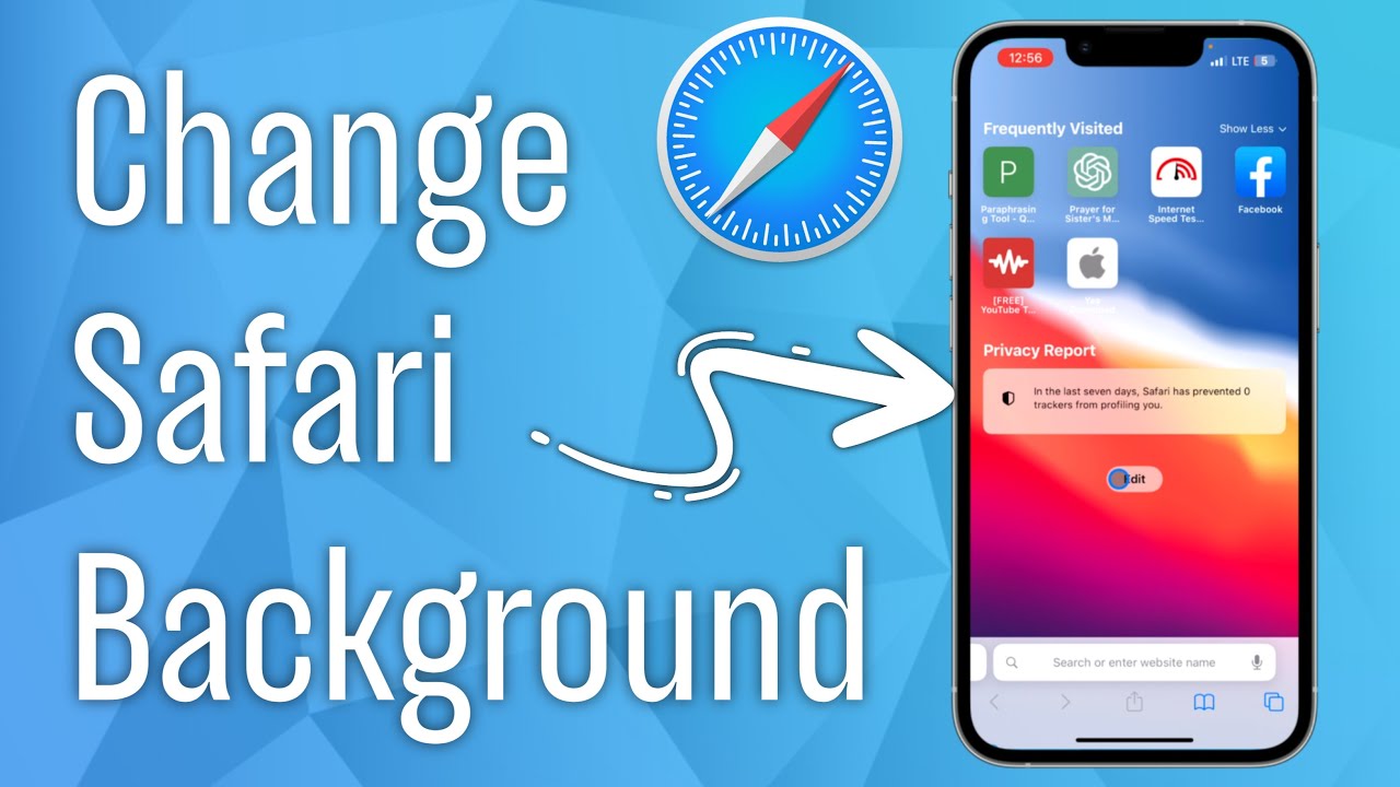 How To Change Safari Background YouTube