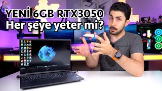 3050Ti GÜCÜNDE 6GB RTX3050! ÇOK DAHA UYGUNA (HP Victus 15)