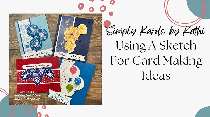 Using A Sketch For Card Making Ideas