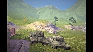 IS-8: 6100 Damage , 4 kill;s - WOT BLITZ - 🇷🇺 screenshot 4