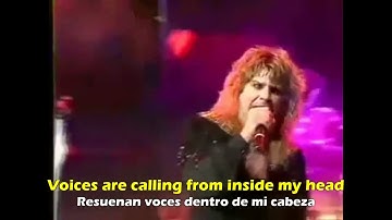 Ozzy Osbourne - Shot In The Dark (Live) Lyrics on screen & Sub español - castellano) 1986. Edit.2020