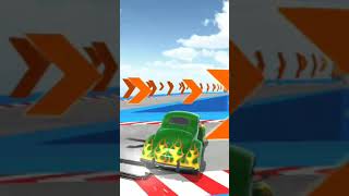 classic car stunt Games - new mega ramp car stunt Games Gameplay #Shorts screenshot 2