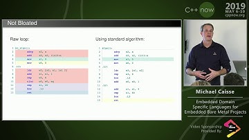 C++Now 2019: Michael Caisse “Embedded Domain Specific Languages for Embedded Bare Metal Projects”