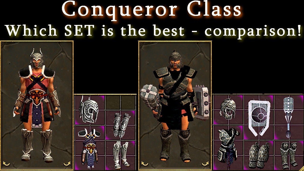 Titan Quest Atlantis SET's Comparison Which Legendary is the best for