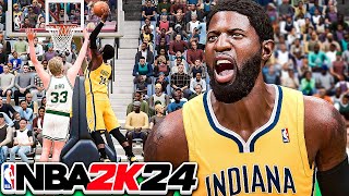 Pacers Paul George is a CERTIFIED BUCKET in NBA 2K24 Play Now Online!