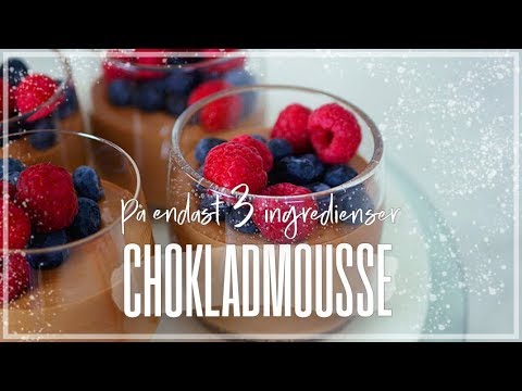 Video: Hur Man Gör Chokladmousse