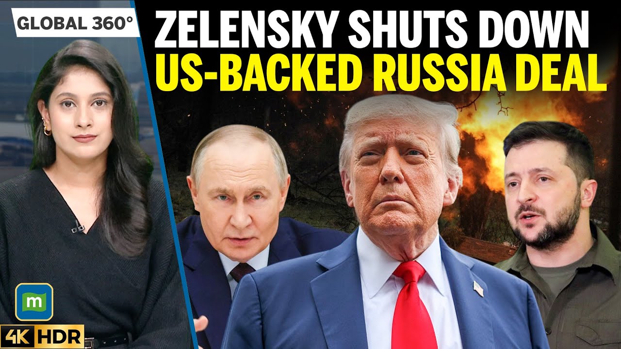 Зеленский отвергает земельные уступки, в то время как Украина продвигает новый мирный план с высо...