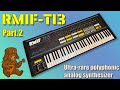 RMIF TI-3 Ultra-rare Soviet Synthesizer (Part.2)