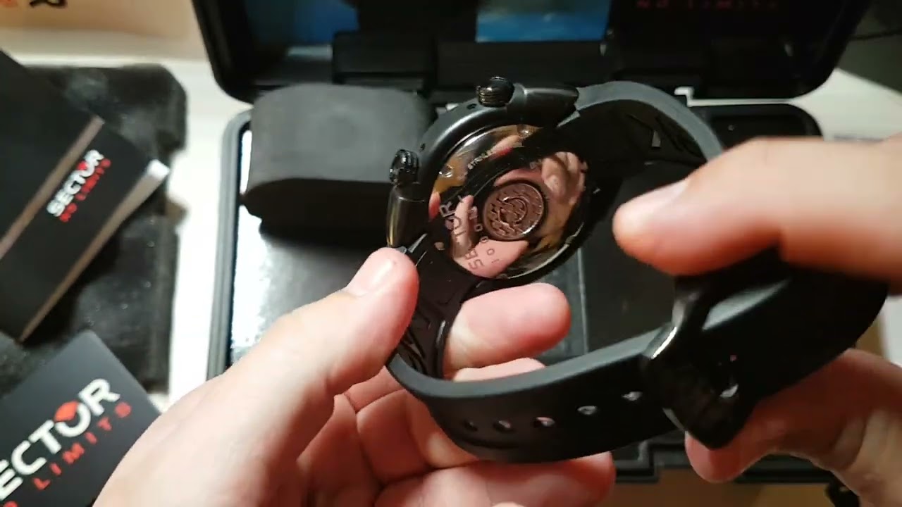 Sector Shark Master Black Edition. Unboxing video asmr. 1000MT