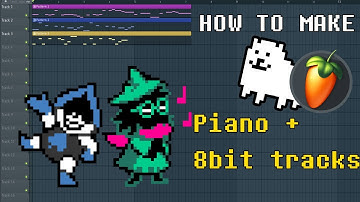 How To Make Toby Fox Music! (Piano + 8bit Themes)
