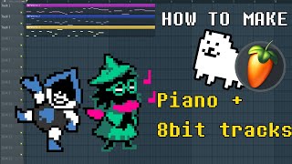 How To Make Toby Fox Music! (Piano + 8bit Themes)