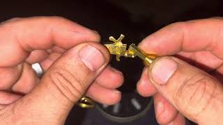 Firing Off 9Mm Flares W The Worlds Smallest 2Mm Pinfire Pistol, Berloque Pistole.