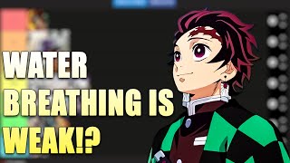 I Ranked & Explained EVERY Breathing Style In Demon Slayer!