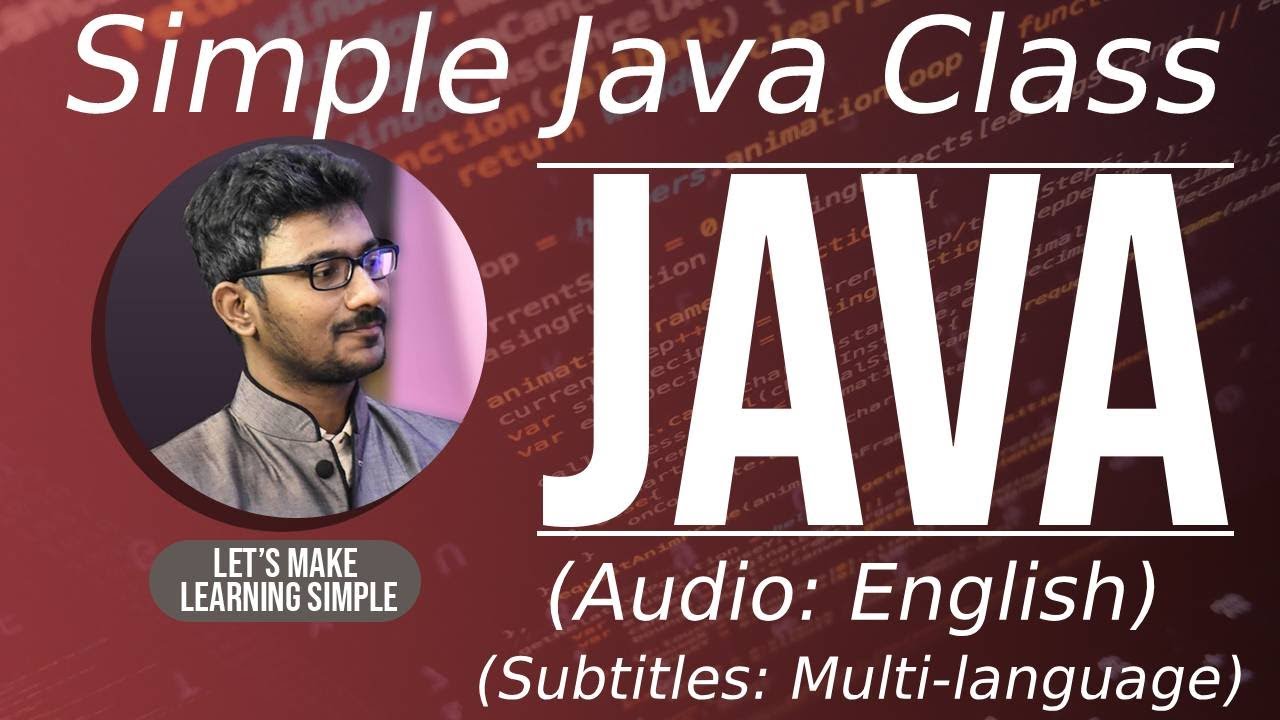 How to write a simple Java Program? (Java Tutorial) - YouTube