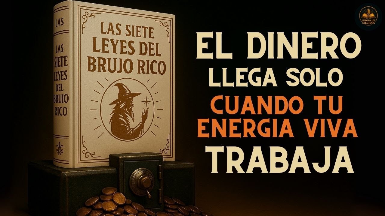 LAS SIETE LEYES DEL BRUJO RICO: El DINERO llega solo cuando TU ENERGIA VIVA TRABAJA Audiolibro