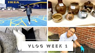 VLOG: IKEA SHOPPING, CHARITY SHOPPING, UNBOXING EVERYTHING & GADREN MAKEOVER UPDATES | Shade Shannon