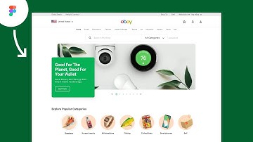 Make better eBay Landing Page design | Figma | DanishGraphics ✓