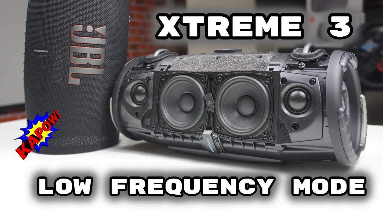 Xtreme 3 | How to Activate "Low Frequency Mode ( ON / OFF ) | BASS TEST Samples - YouTube