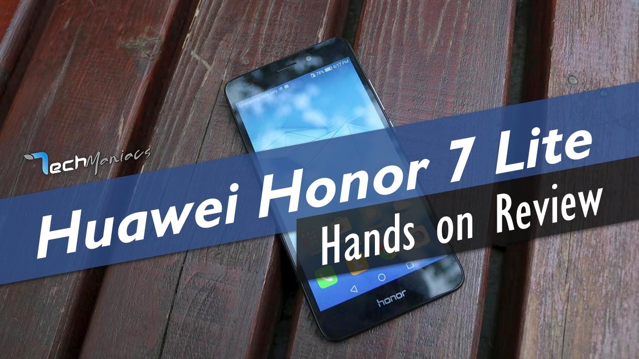  New  Huawei Honor 7 Lite Hands on Review [Greek]