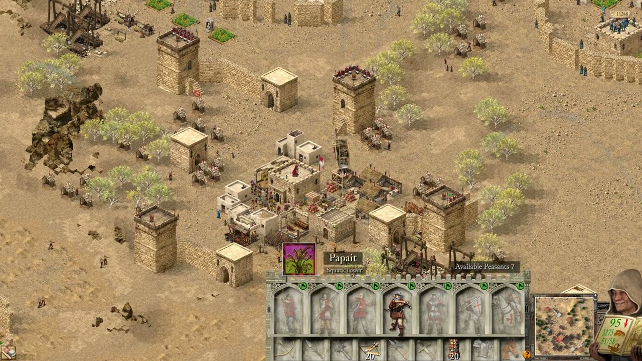 Stronghold Crusader DE - First Edition Trail: Mission 24 (Death in the Dunes) vs 4 Sultans