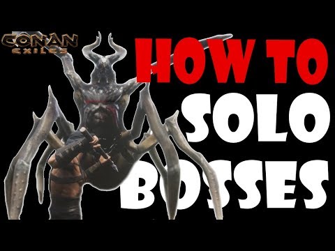 EASY WAY TO SOLO BOSSES (Legendary) - Conan Exiles