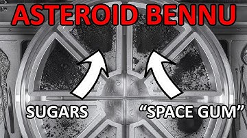NASA heeft zojuist suikers, ‘ruimtekauwgom’ en sterrenstof in een asteroïde ontdekt