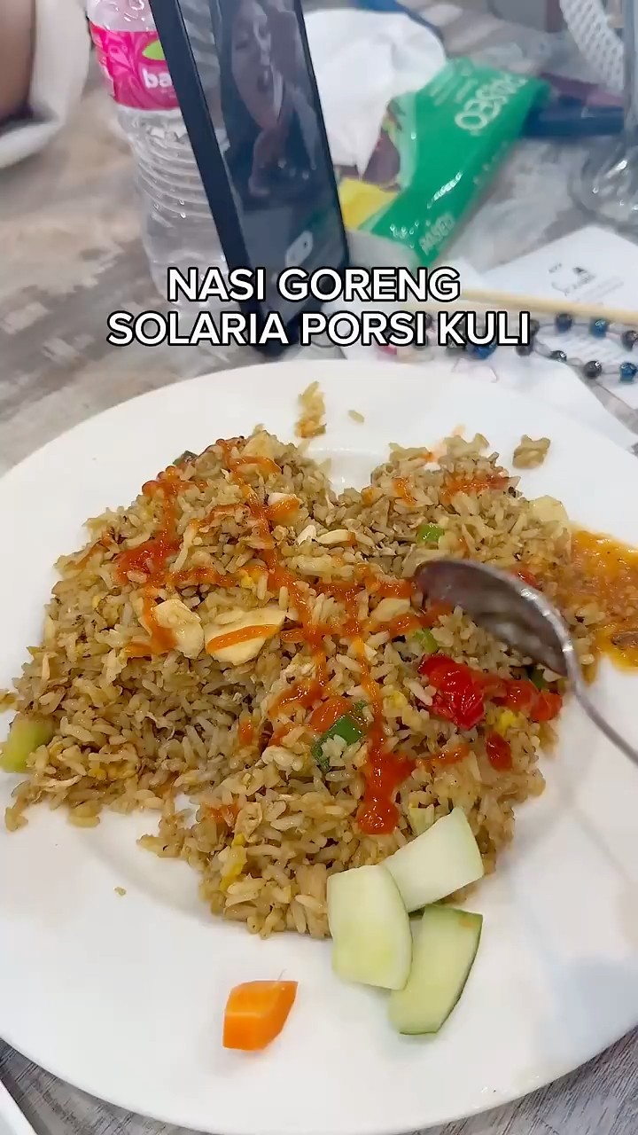 NASI GORENG SOLARIA PORSI ABANG KULI