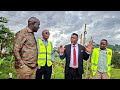 Hon Balimwezo reacted on the substandard works along the road construction...